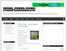 Tablet Screenshot of free-bets.info