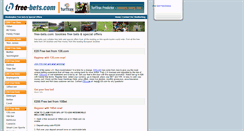 Desktop Screenshot of free-bets.com