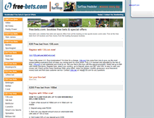 Tablet Screenshot of free-bets.com